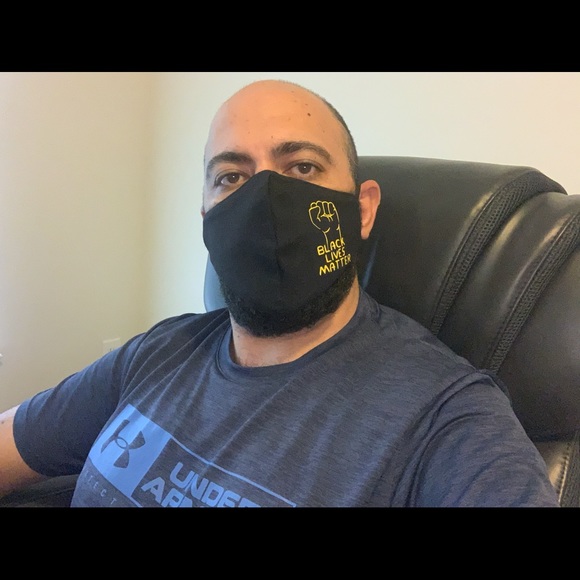 Black lives matter face mask BLM - Picture 4 of 4